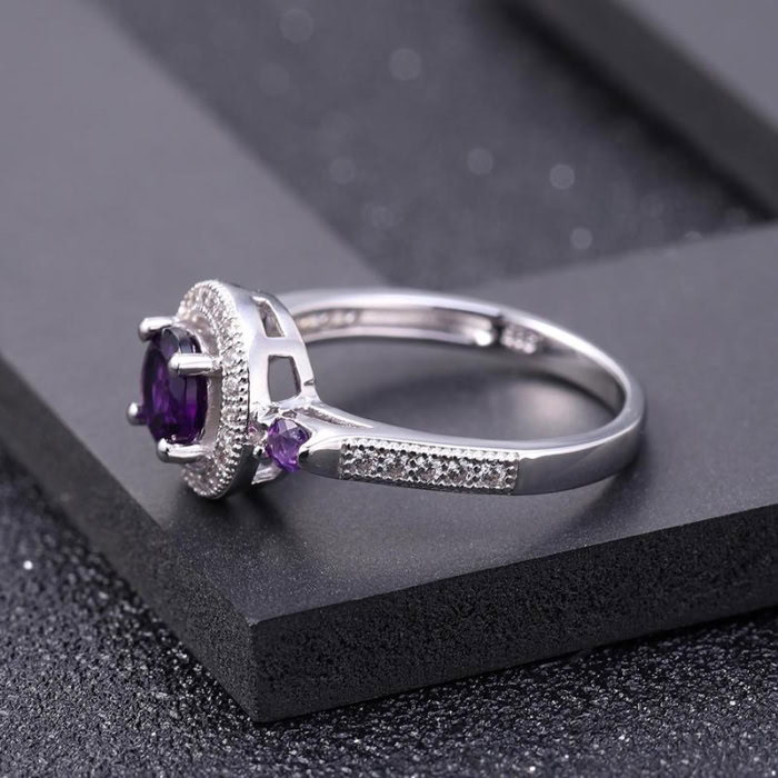 silber ring damen mit Zirkonia