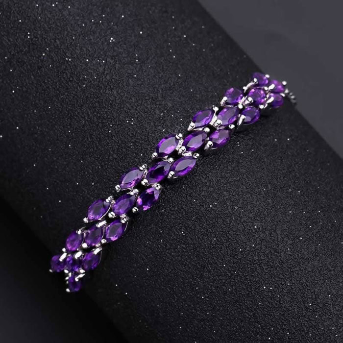 Amethyst Armband Für Damen