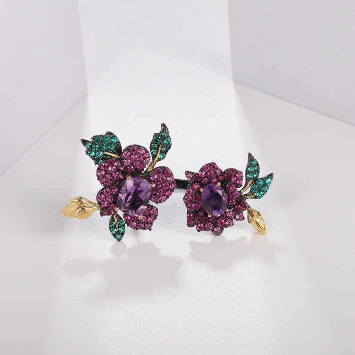 Amethyst Ring Blume